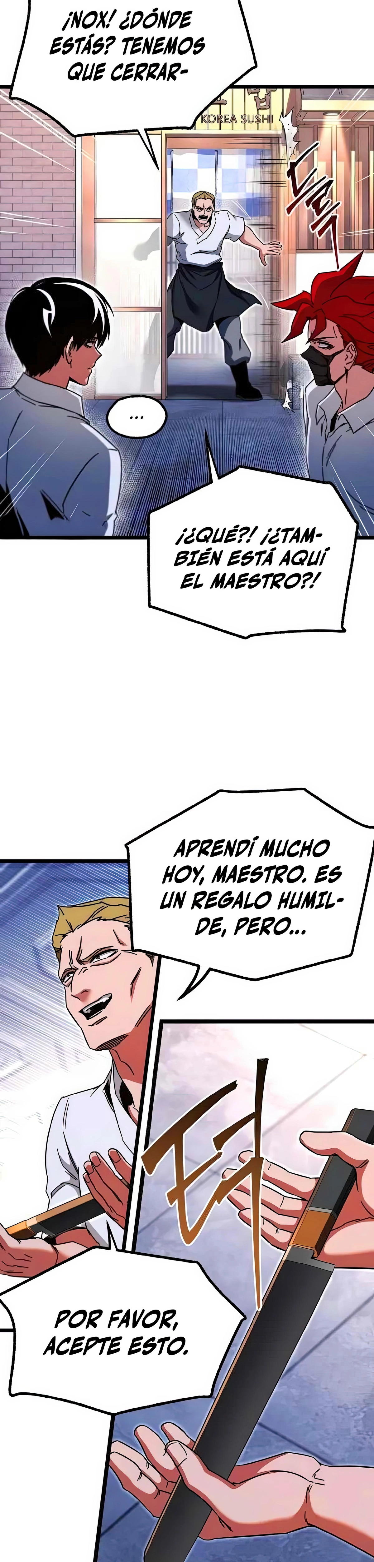 Read Me hice cargo de la Academia con un solo cuchillo de sashimi ES Manga Online