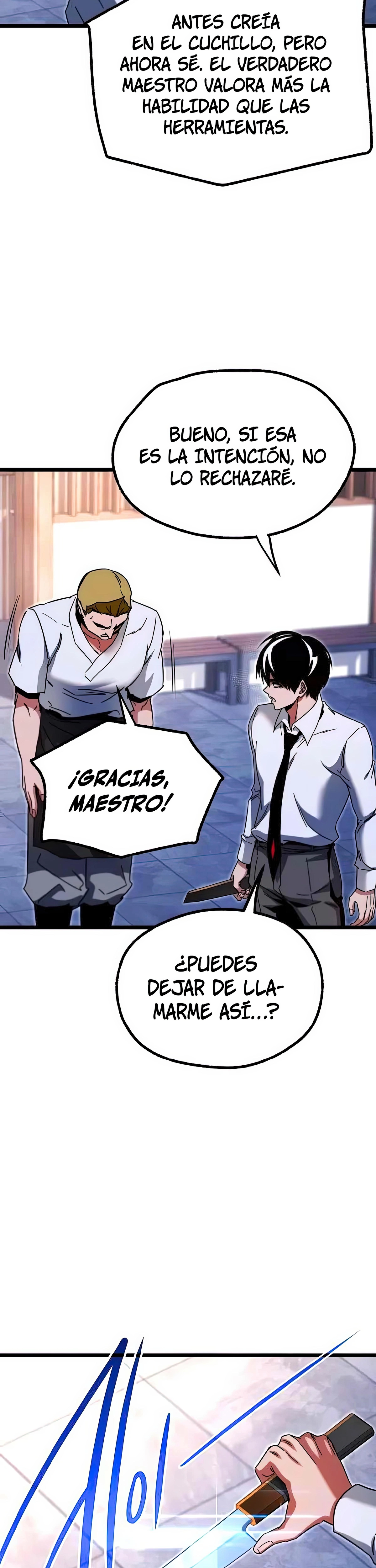 Read Me hice cargo de la Academia con un solo cuchillo de sashimi ES Manga Online