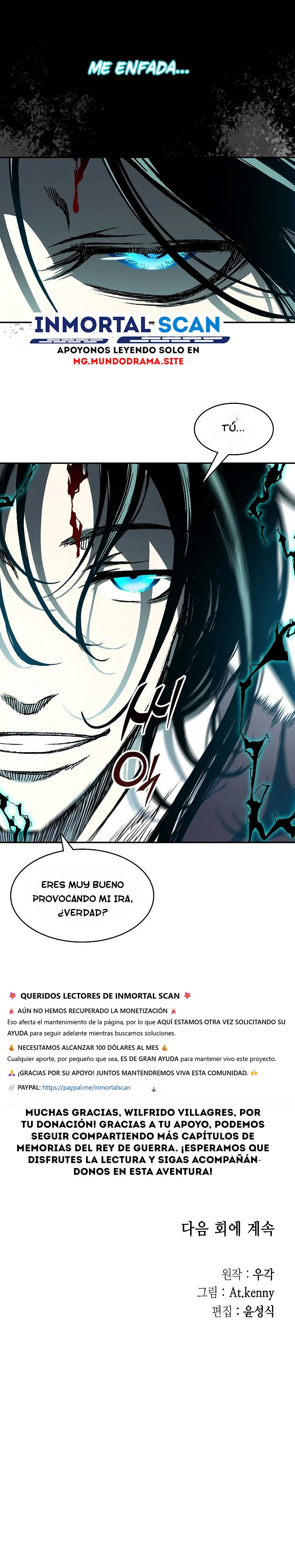 Read Memorias del Rey de la Guerra ES Manga Online