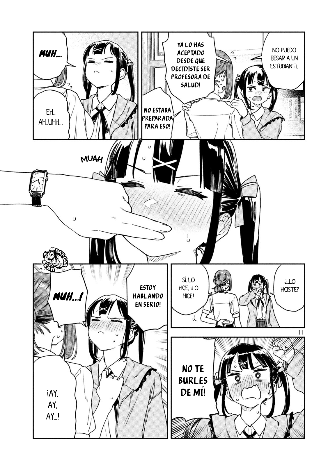 Read Myo-chan Sensei Wa Kaku Katariki ES Manga Online