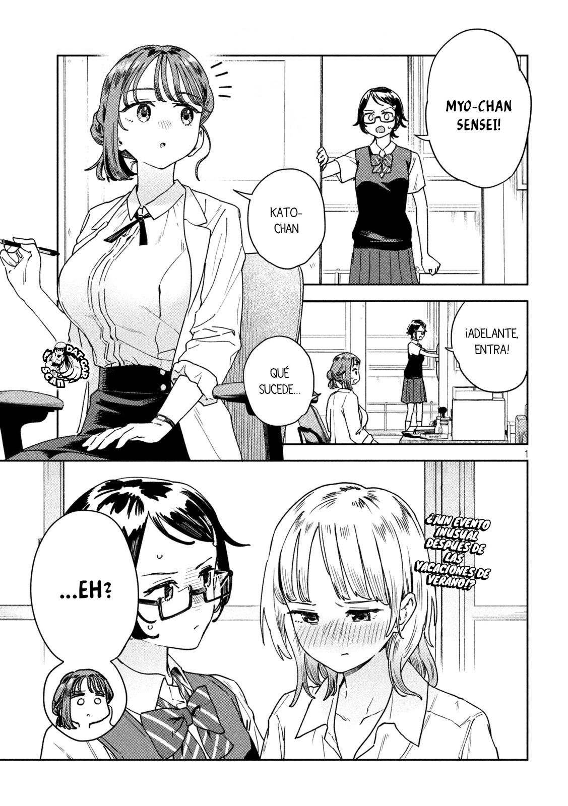 Read Myo-chan Sensei Wa Kaku Katariki ES Manga Online
