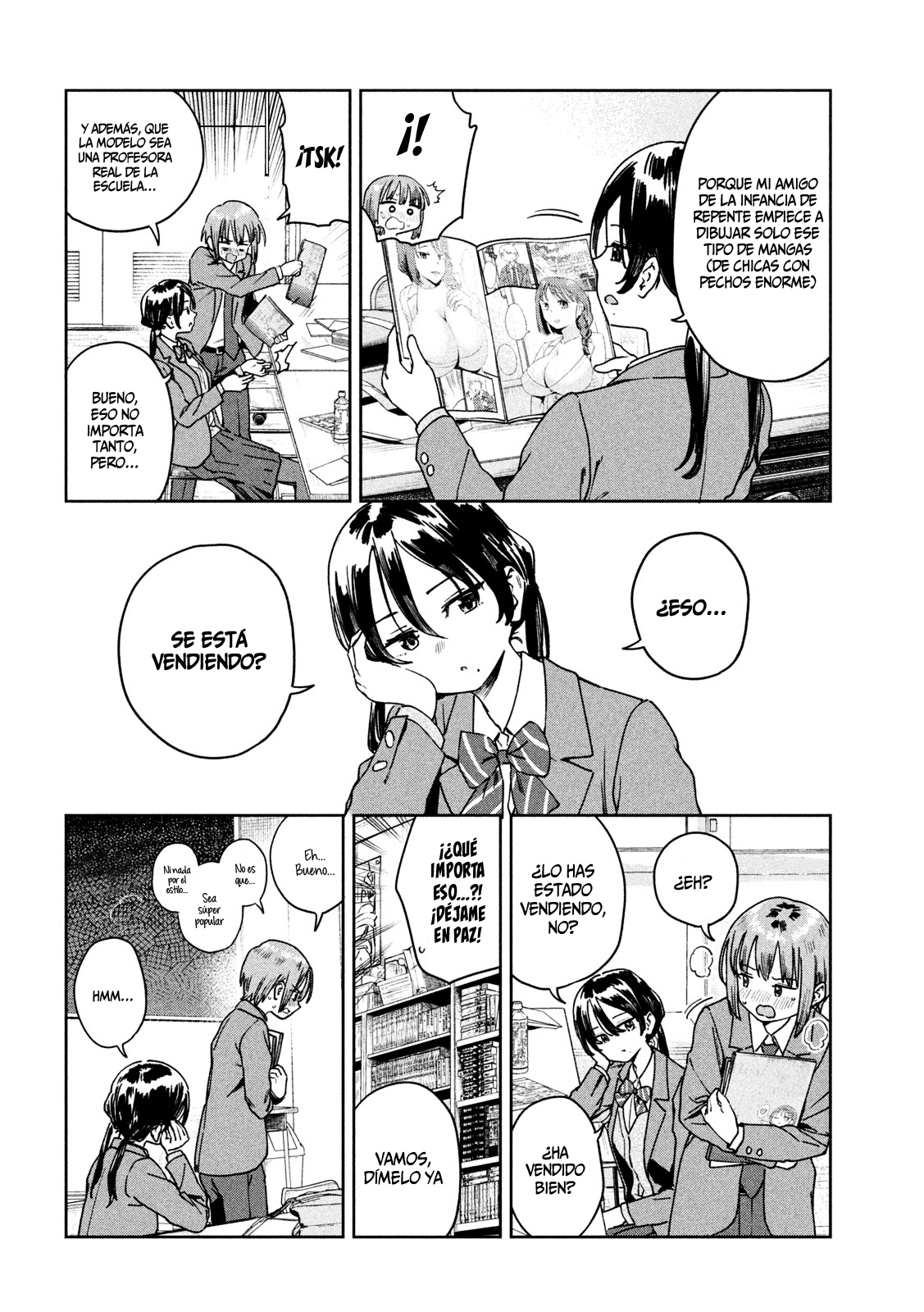 Read Myo-chan Sensei Wa Kaku Katariki ES Manga Online