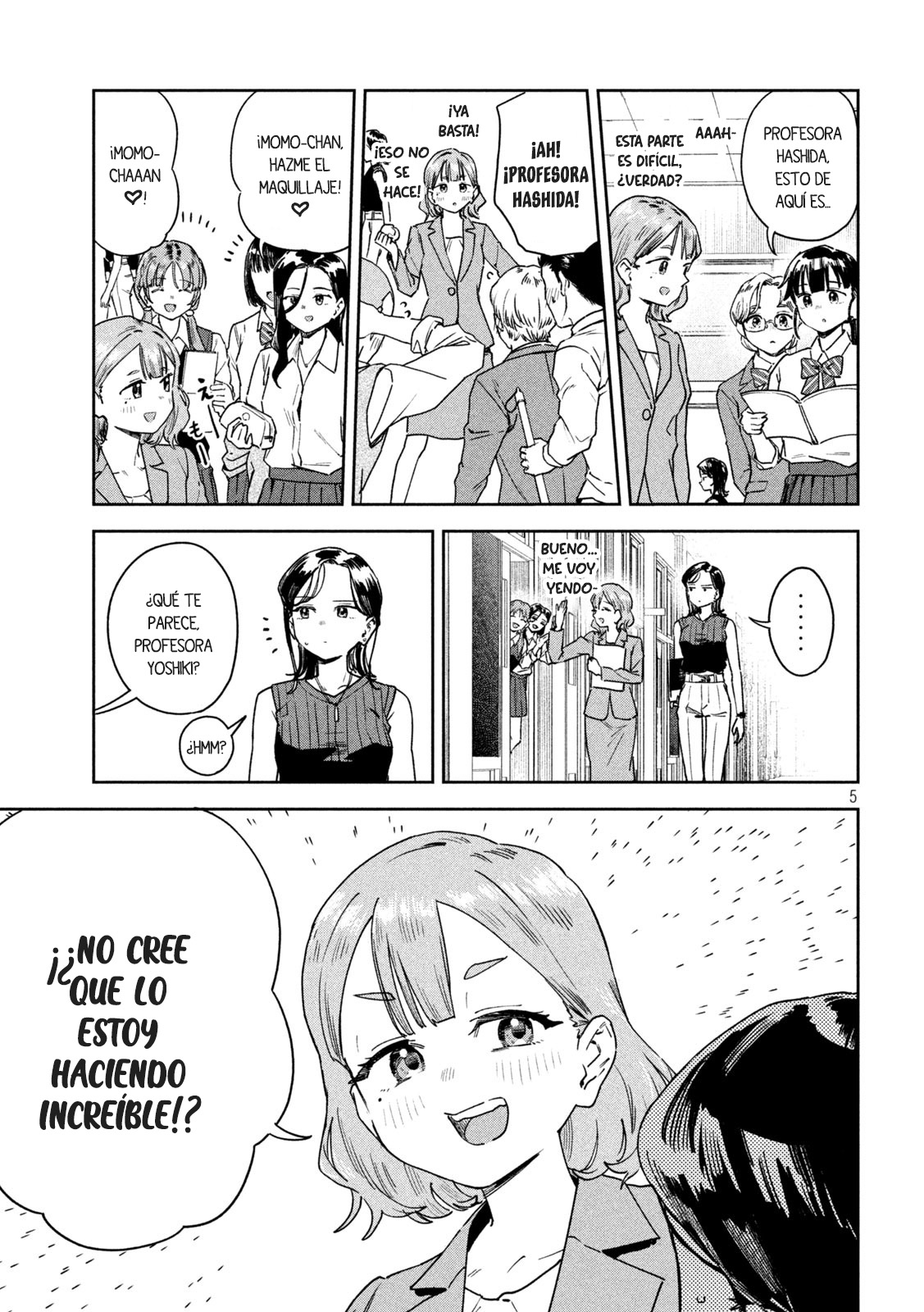 Read Myo-chan Sensei Wa Kaku Katariki ES Manga Online