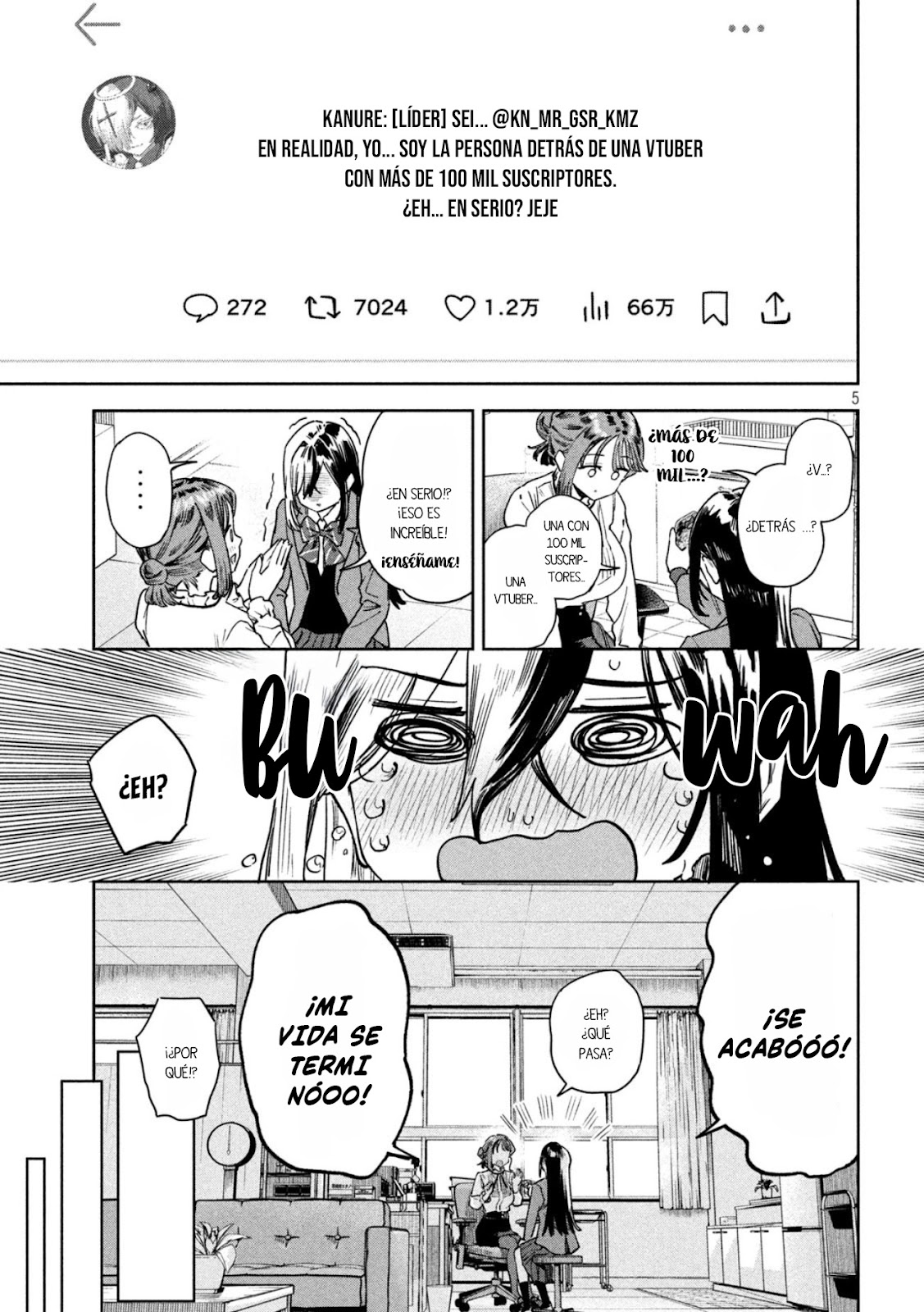 Read Myo-chan Sensei Wa Kaku Katariki ES Manga Online