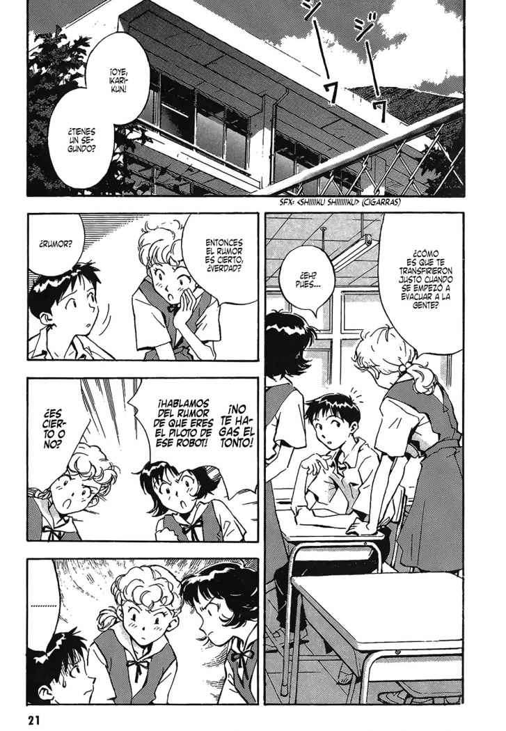 Read Neon Genesis Evangelion ES Manga Online