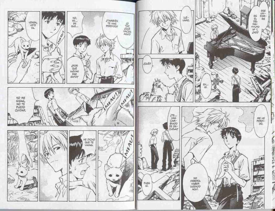 Read Neon Genesis Evangelion ES Manga Online