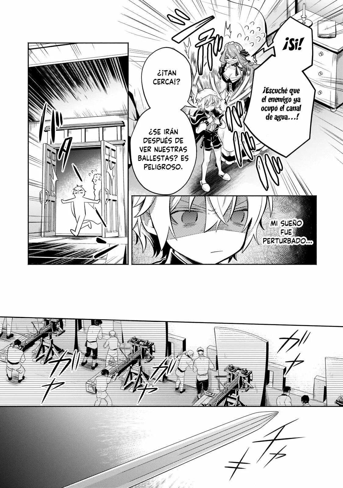 Read Okiraku Ryoushu no Tanoshii Ryouchi Bouei ES Manga Online