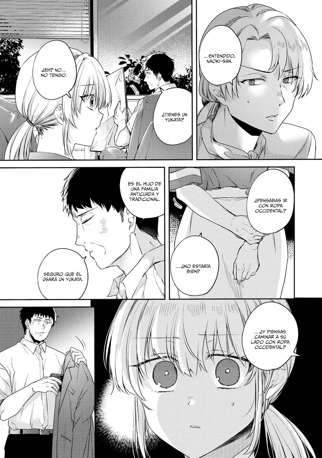 Read Omiai Shitakuna-kattanode ES Manga Online