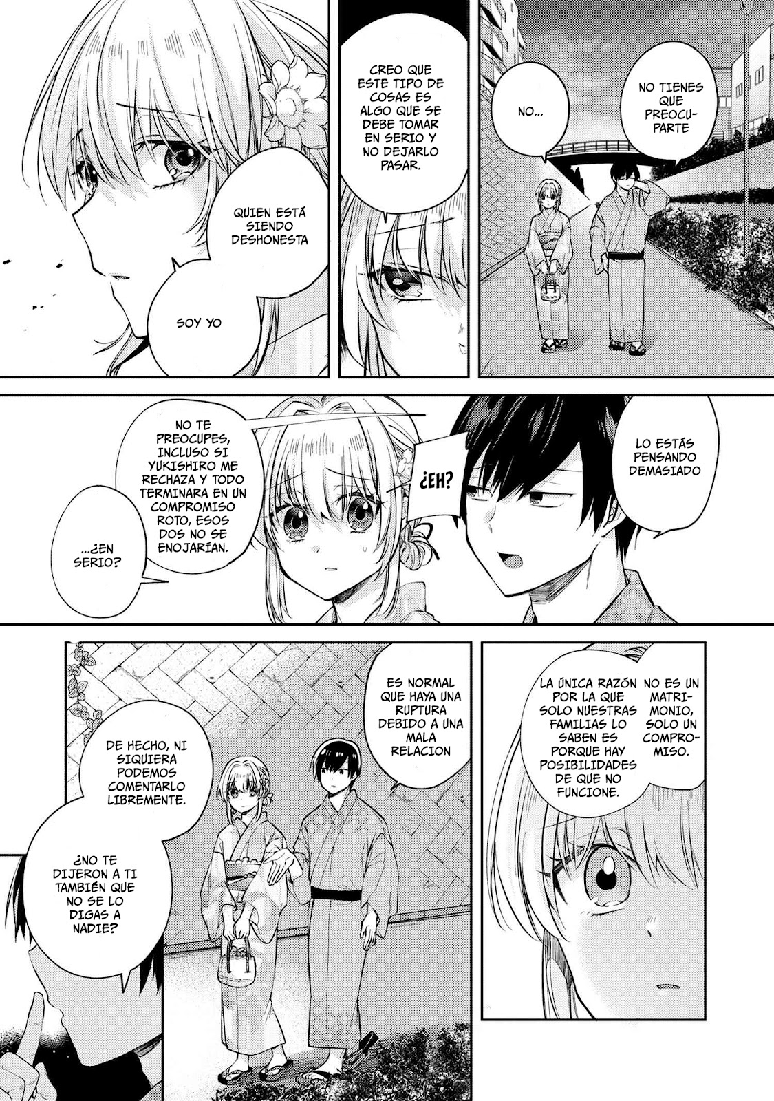 Read Omiai Shitakuna-kattanode ES Manga Online
