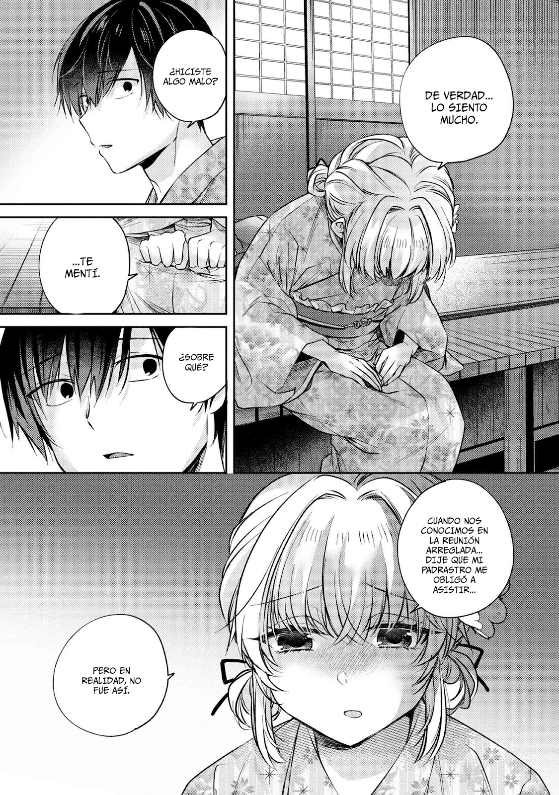 Read Omiai Shitakuna-kattanode ES Manga Online