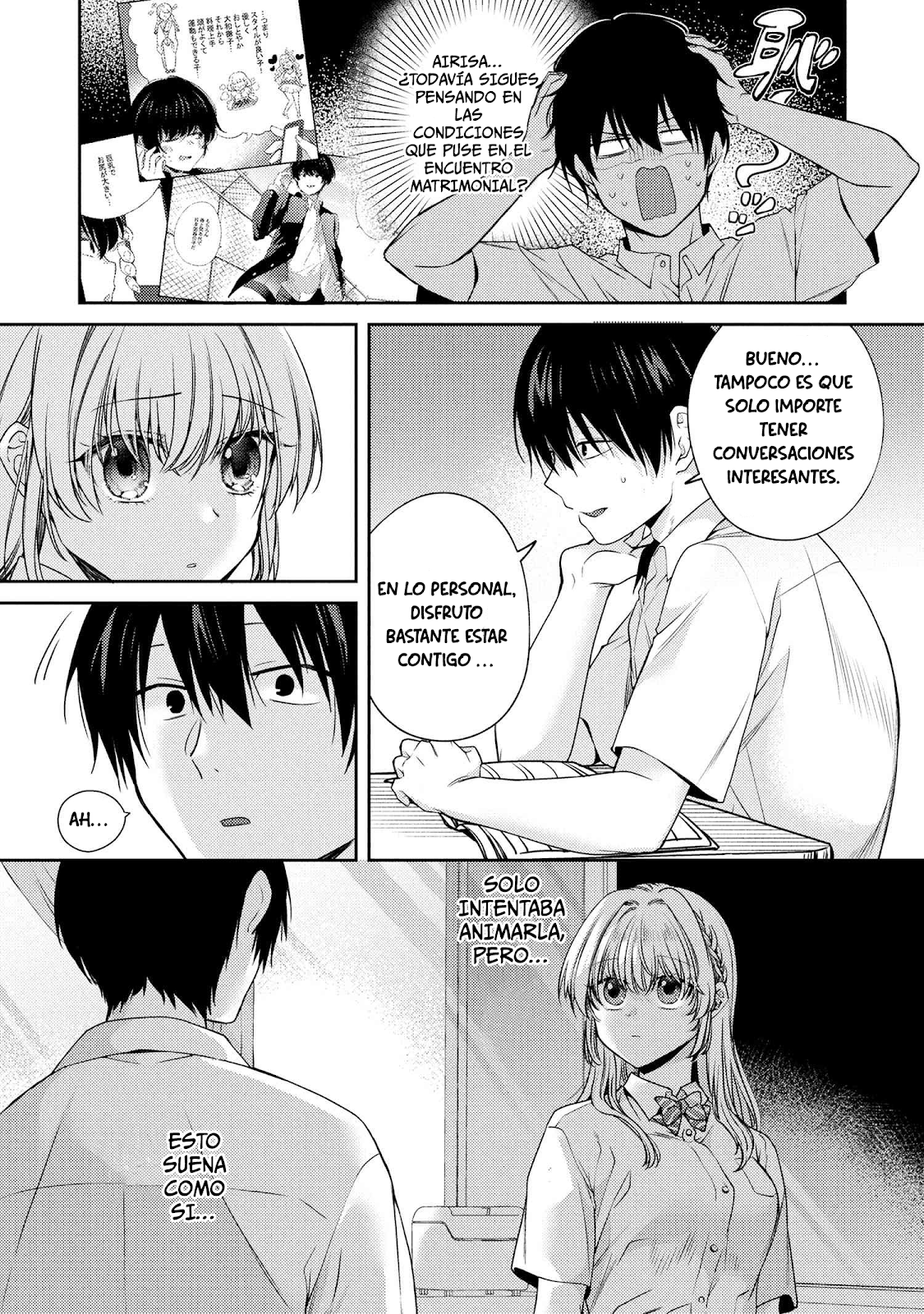 Read Omiai Shitakuna-kattanode ES Manga Online
