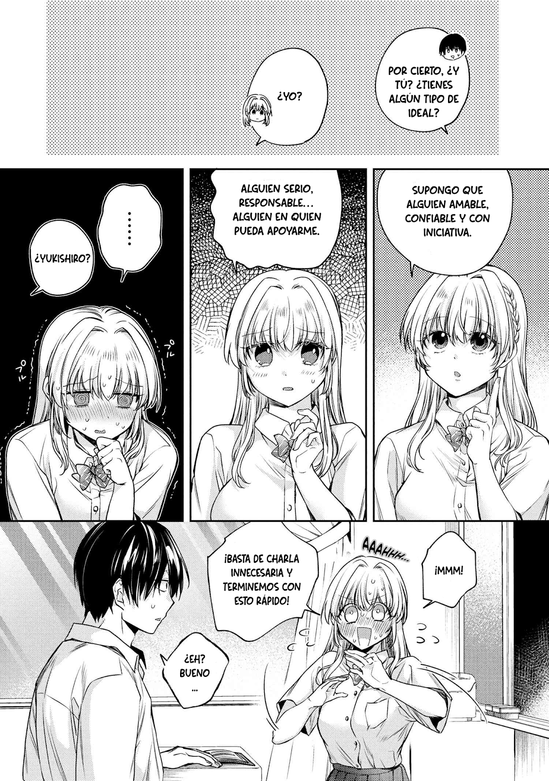 Read Omiai Shitakuna-kattanode ES Manga Online