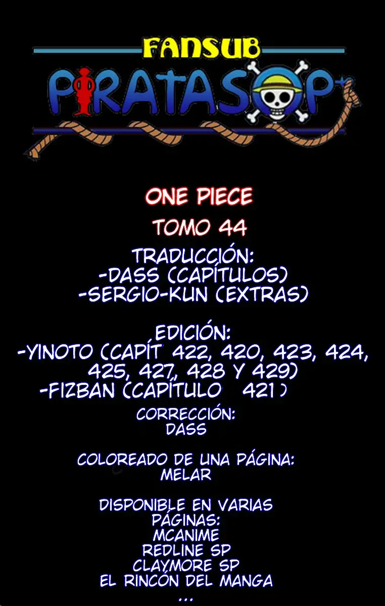 Read One Piece ES Manga Online