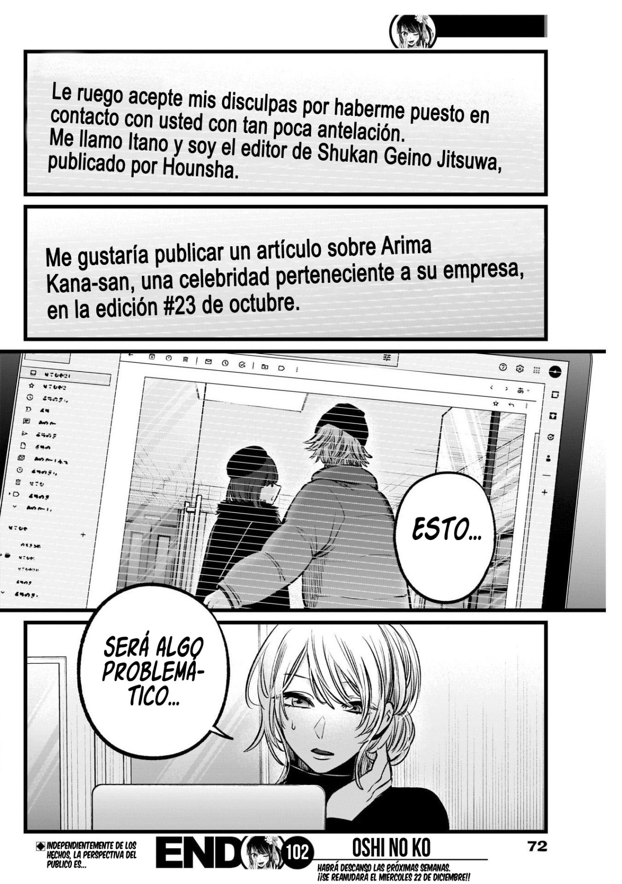 Read Oshi No Ko ES Manga Online