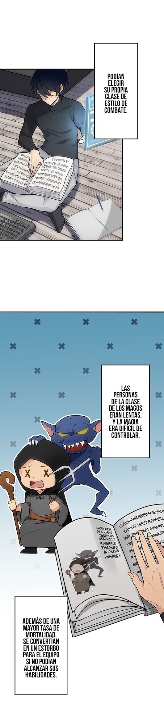 Read Reborn Ranker – Gravity User ES Manga Online
