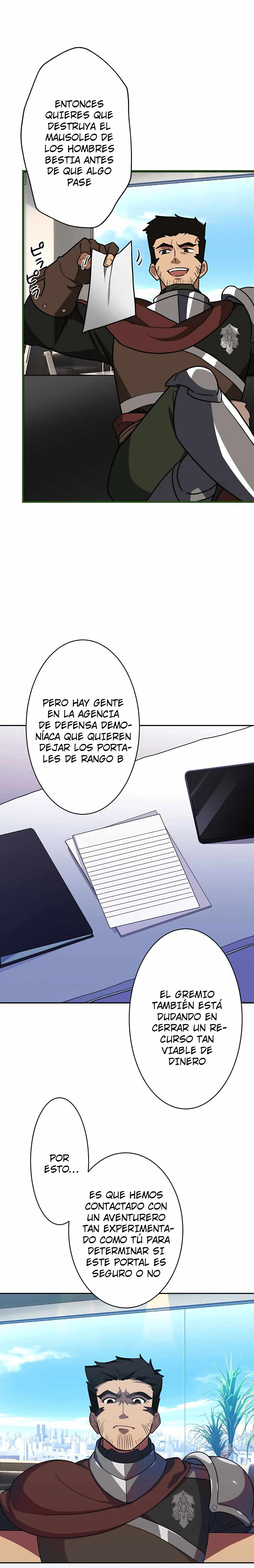 Read Reborn Ranker – Gravity User ES Manga Online