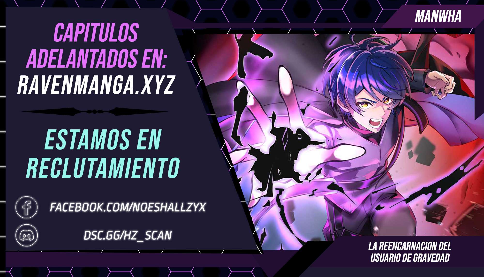 Read Reborn Ranker – Gravity User ES Manga Online