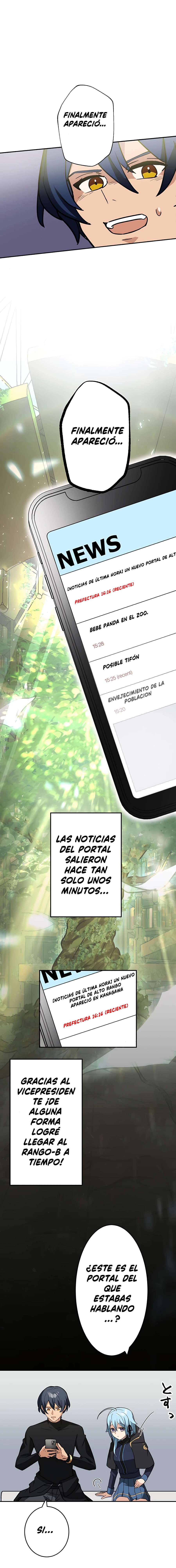 Read Reborn Ranker – Gravity User ES Manga Online