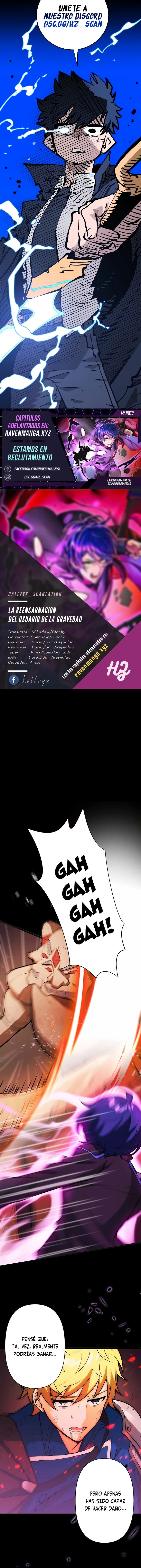 Read Reborn Ranker – Gravity User ES Manga Online