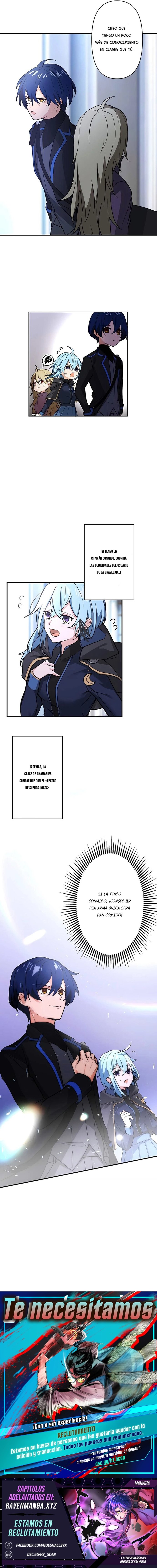 Read Reborn Ranker – Gravity User ES Manga Online