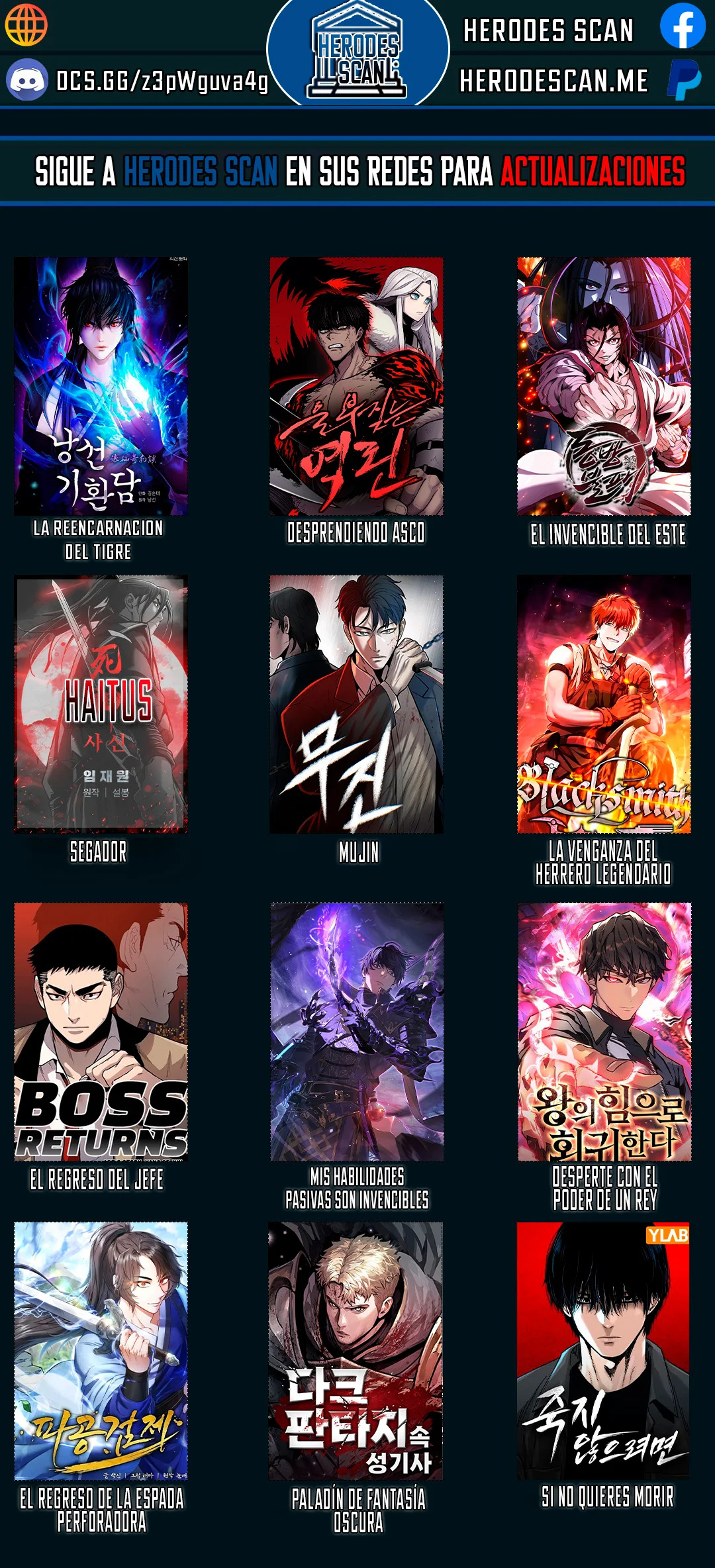 Read Regresé con el poder del Rey ES Manga Online