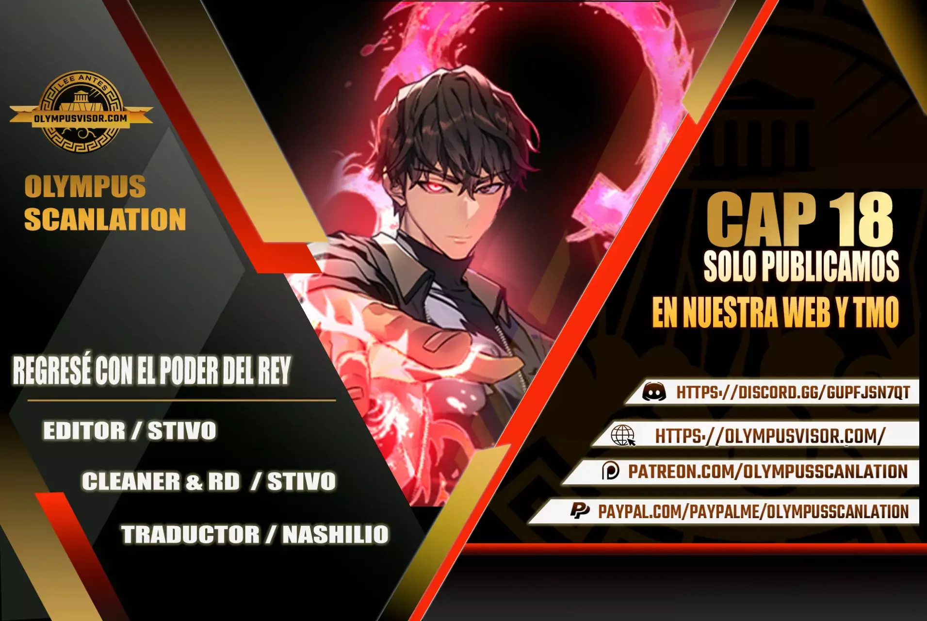 Read Regresé con el poder del Rey ES Manga Online