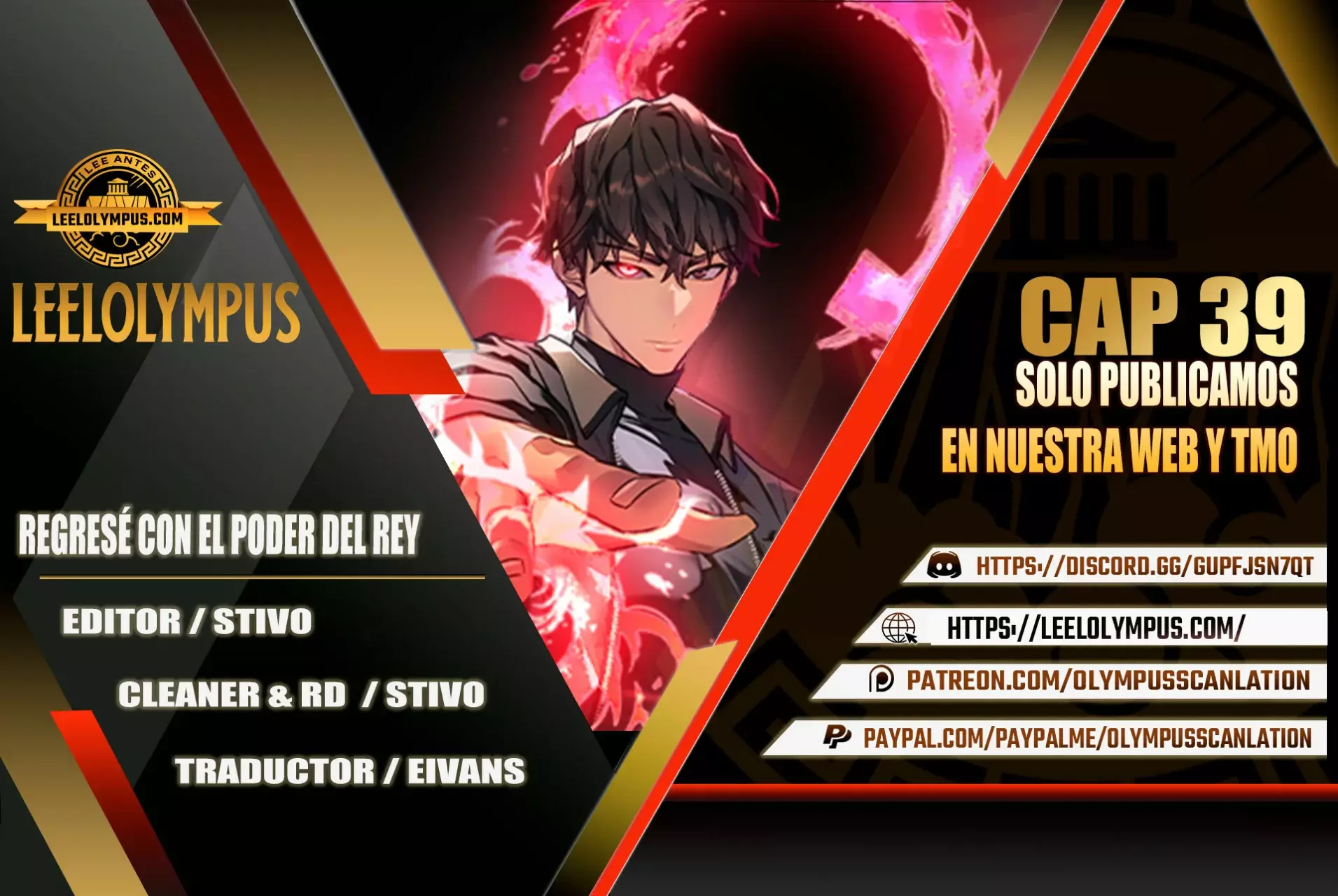 Read Regresé con el poder del Rey ES Manga Online