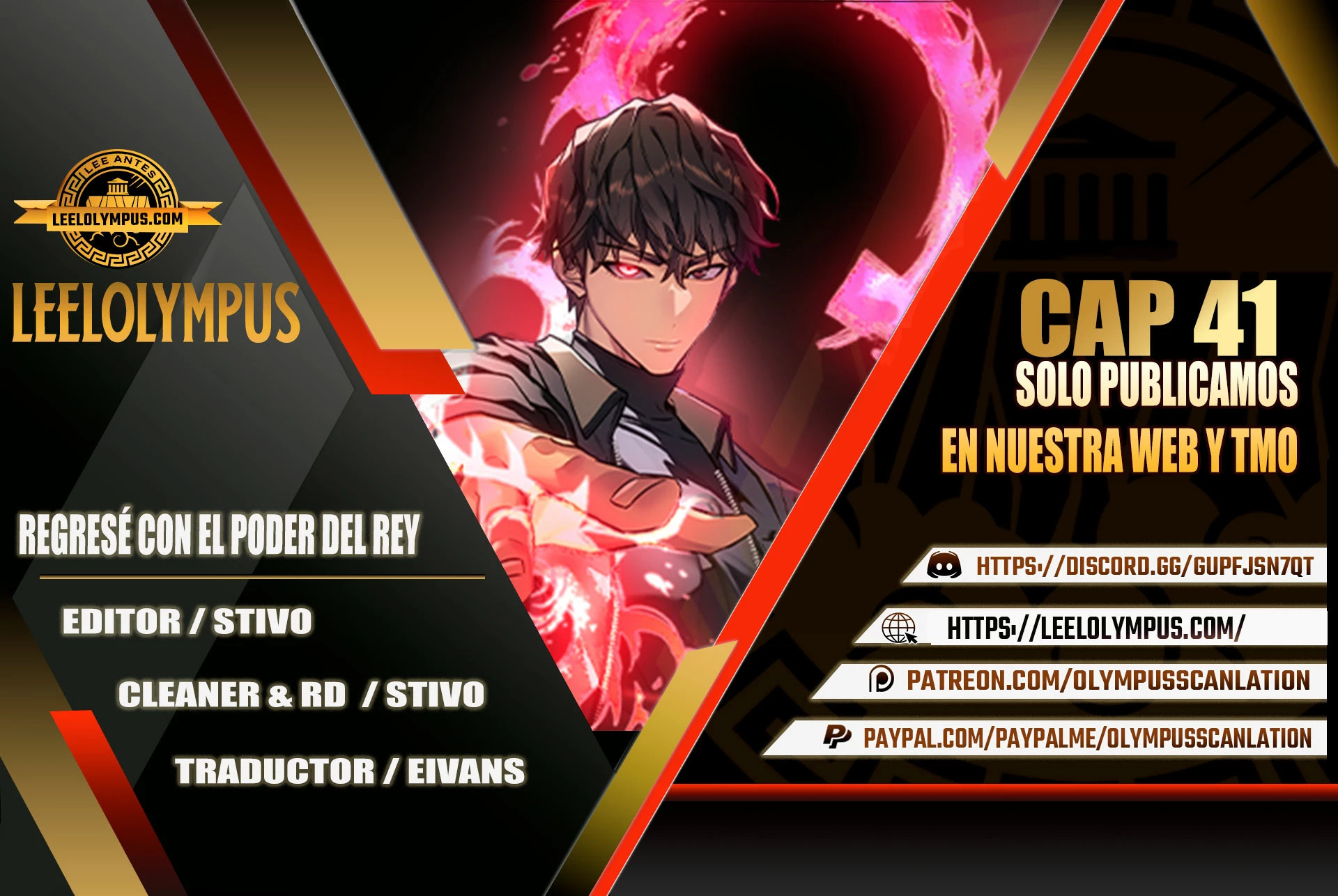 Read Regresé con el poder del Rey ES Manga Online