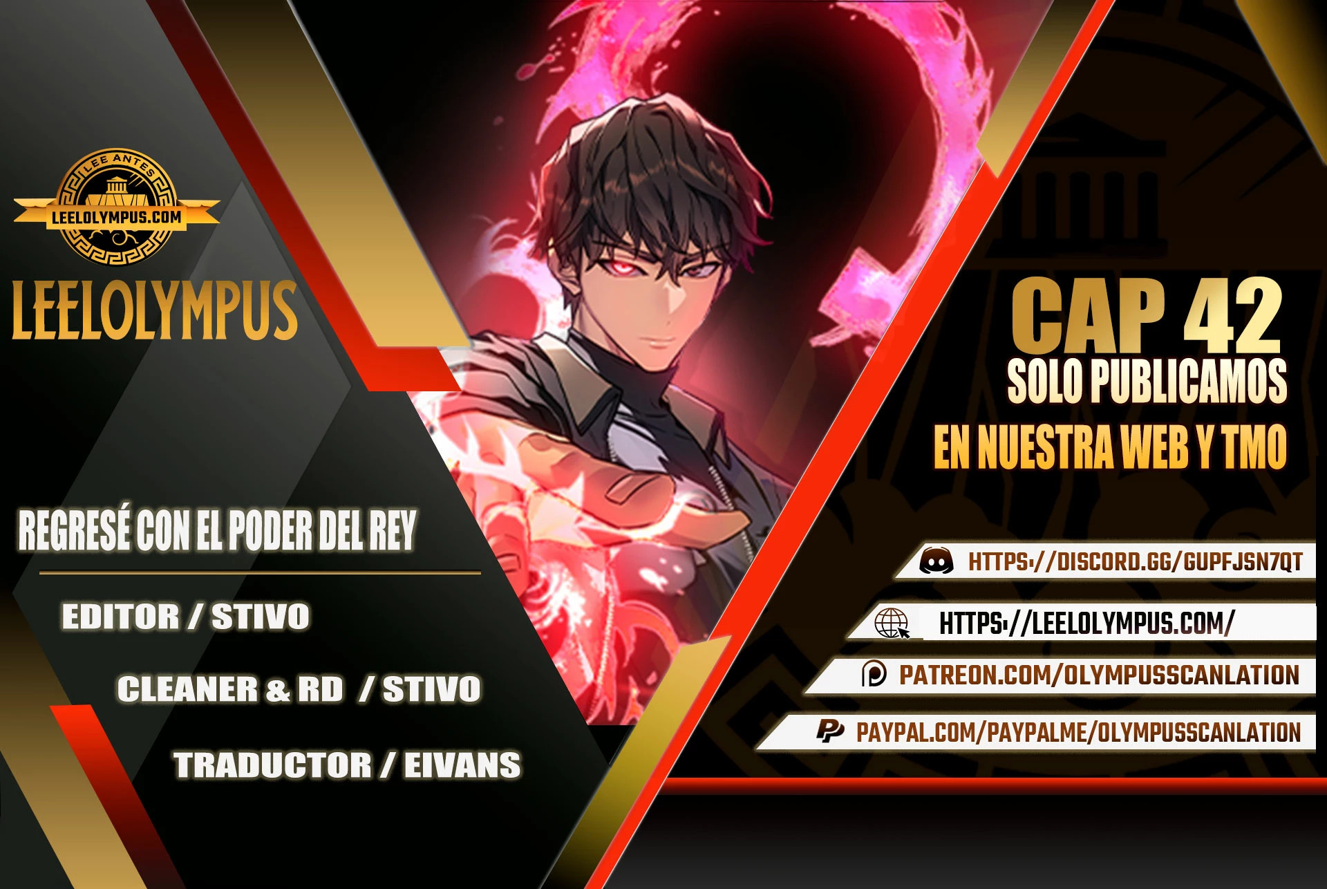 Read Regresé con el poder del Rey ES Manga Online