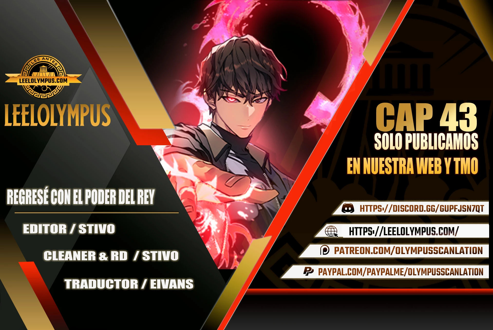 Read Regresé con el poder del Rey ES Manga Online