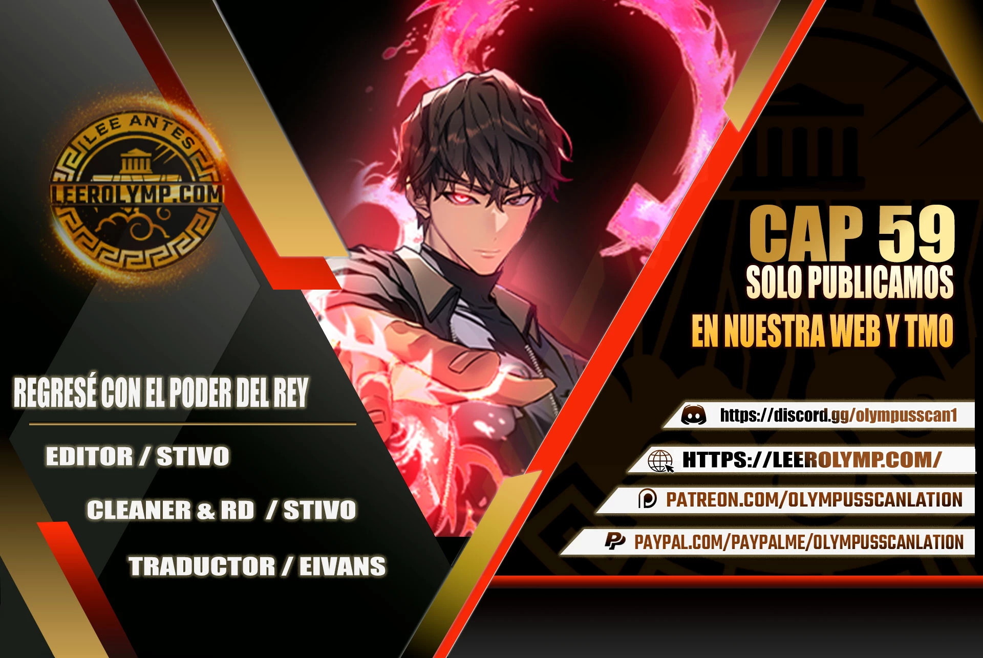 Read Regresé con el poder del Rey ES Manga Online