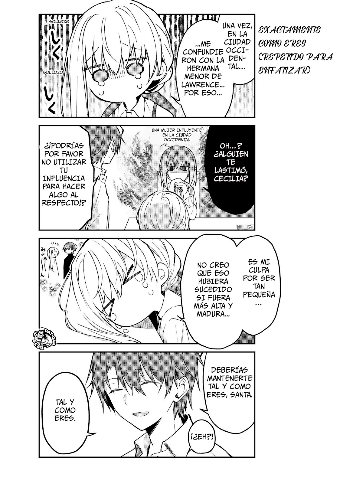 Read Santa Cecilia y el Padre Lawrence ES Manga Online