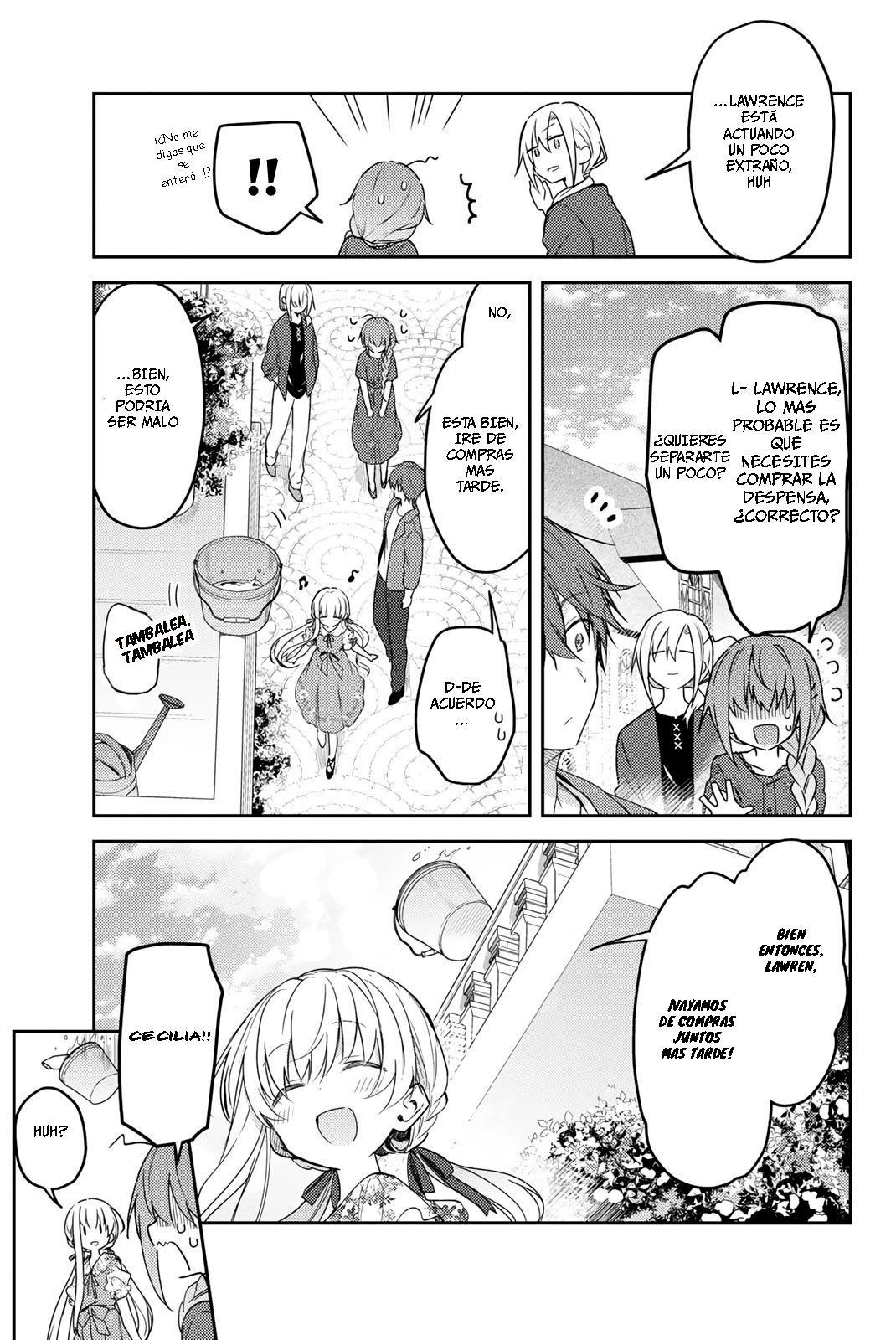Read Santa Cecilia y el Padre Lawrence ES Manga Online