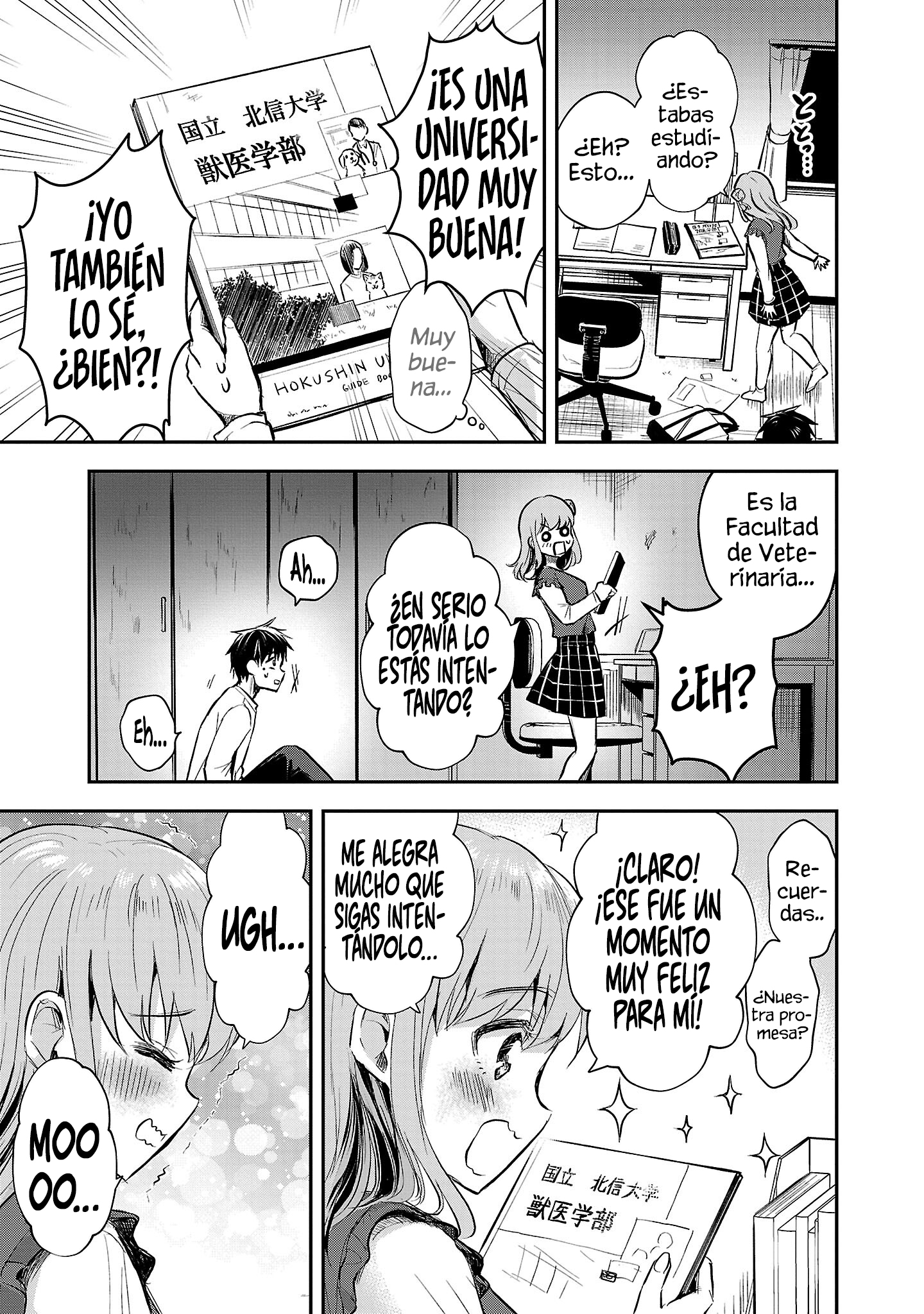 Read Tú eres como un trébol de cuatro hojas ES Manga Online