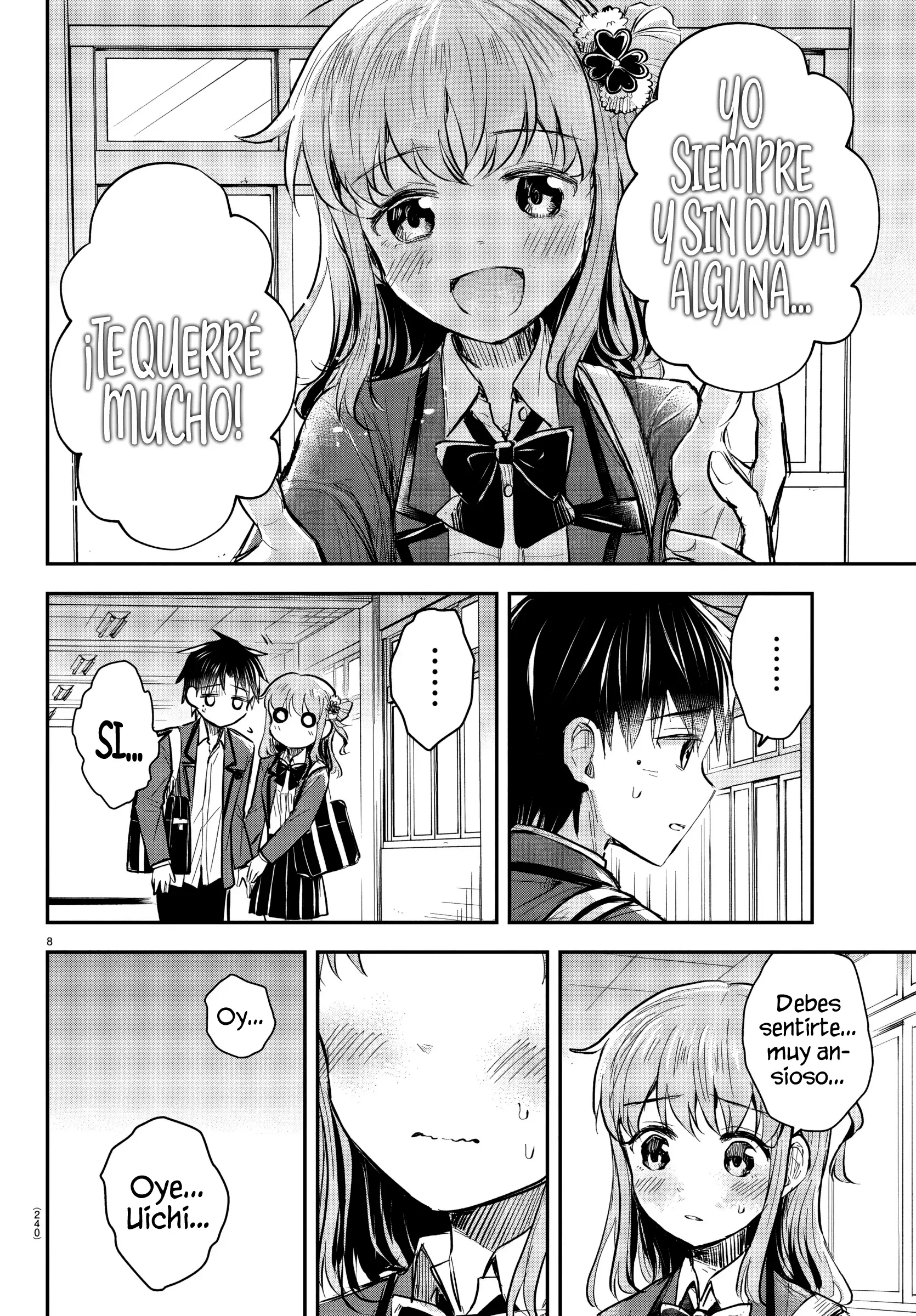 Read Tú eres como un trébol de cuatro hojas ES Manga Online