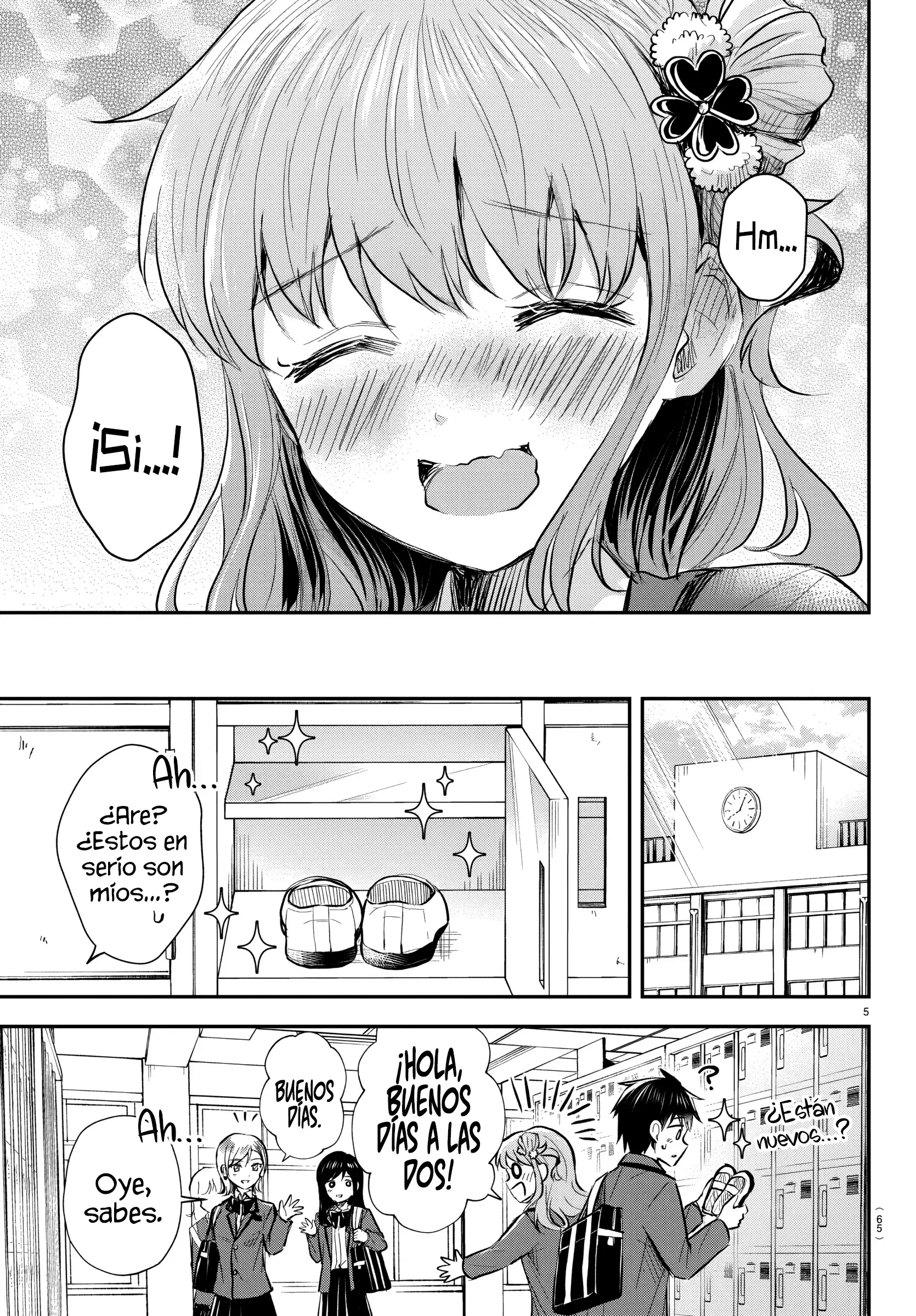Read Tú eres como un trébol de cuatro hojas ES Manga Online