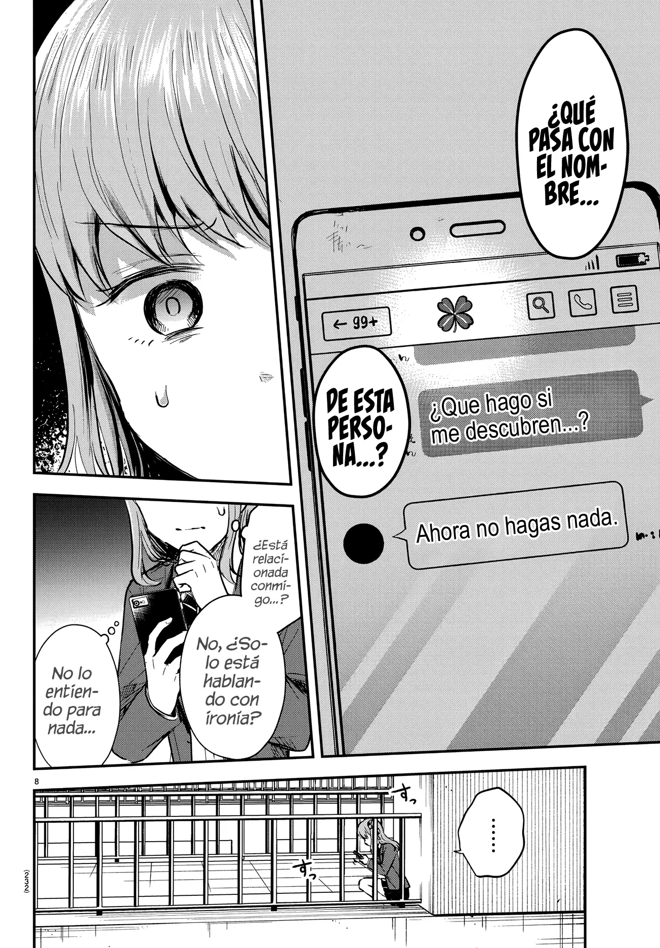 Read Tú eres como un trébol de cuatro hojas ES Manga Online