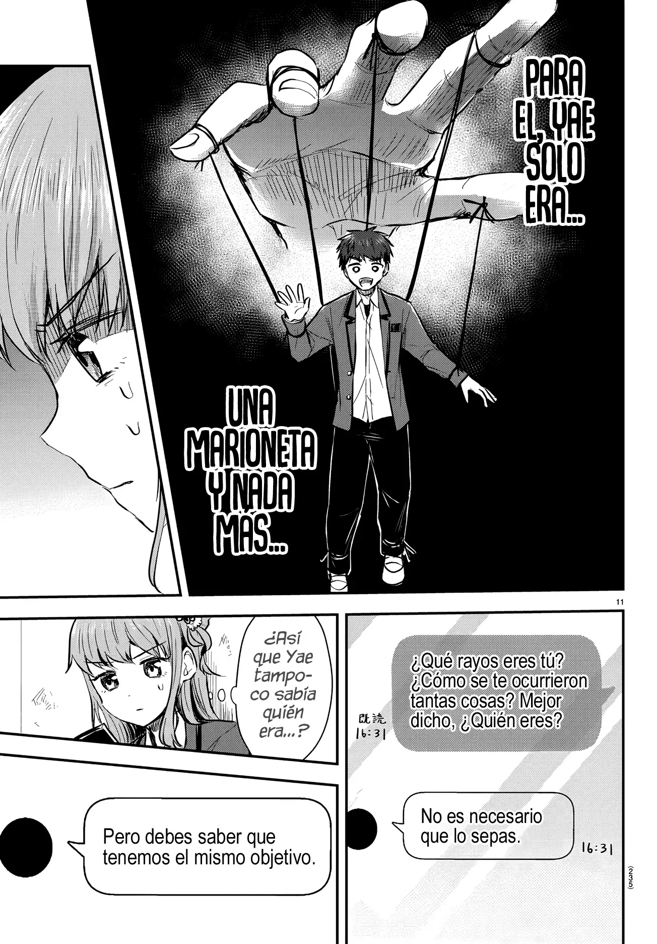 Read Tú eres como un trébol de cuatro hojas ES Manga Online