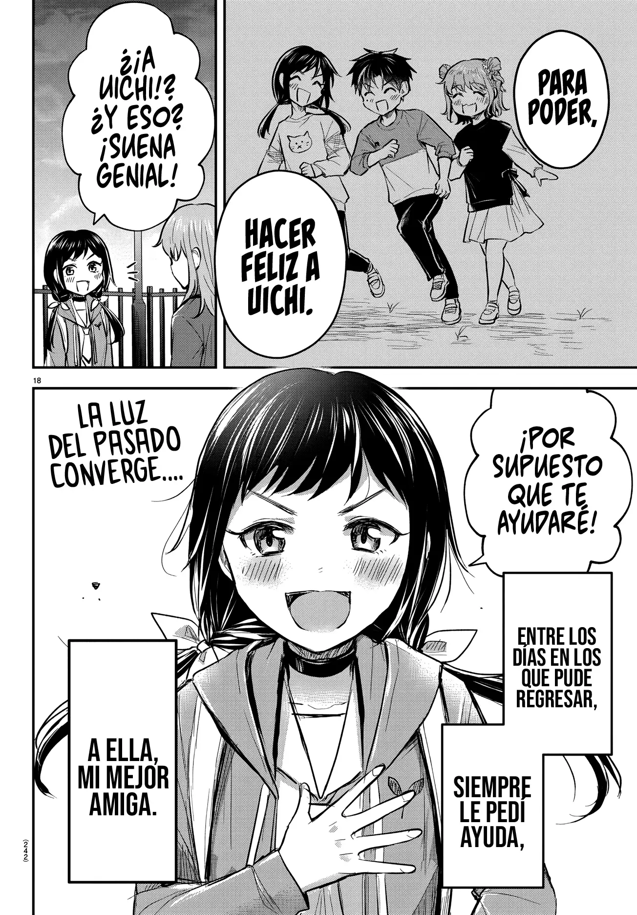 Read Tú eres como un trébol de cuatro hojas ES Manga Online