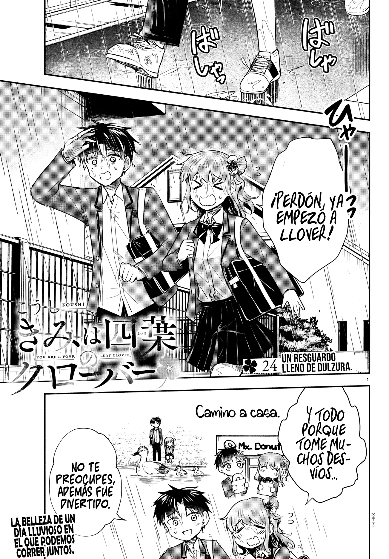 Read Tú eres como un trébol de cuatro hojas ES Manga Online
