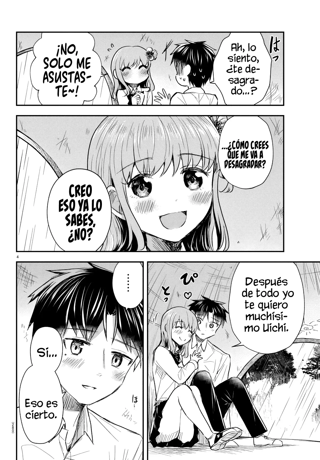 Read Tú eres como un trébol de cuatro hojas ES Manga Online