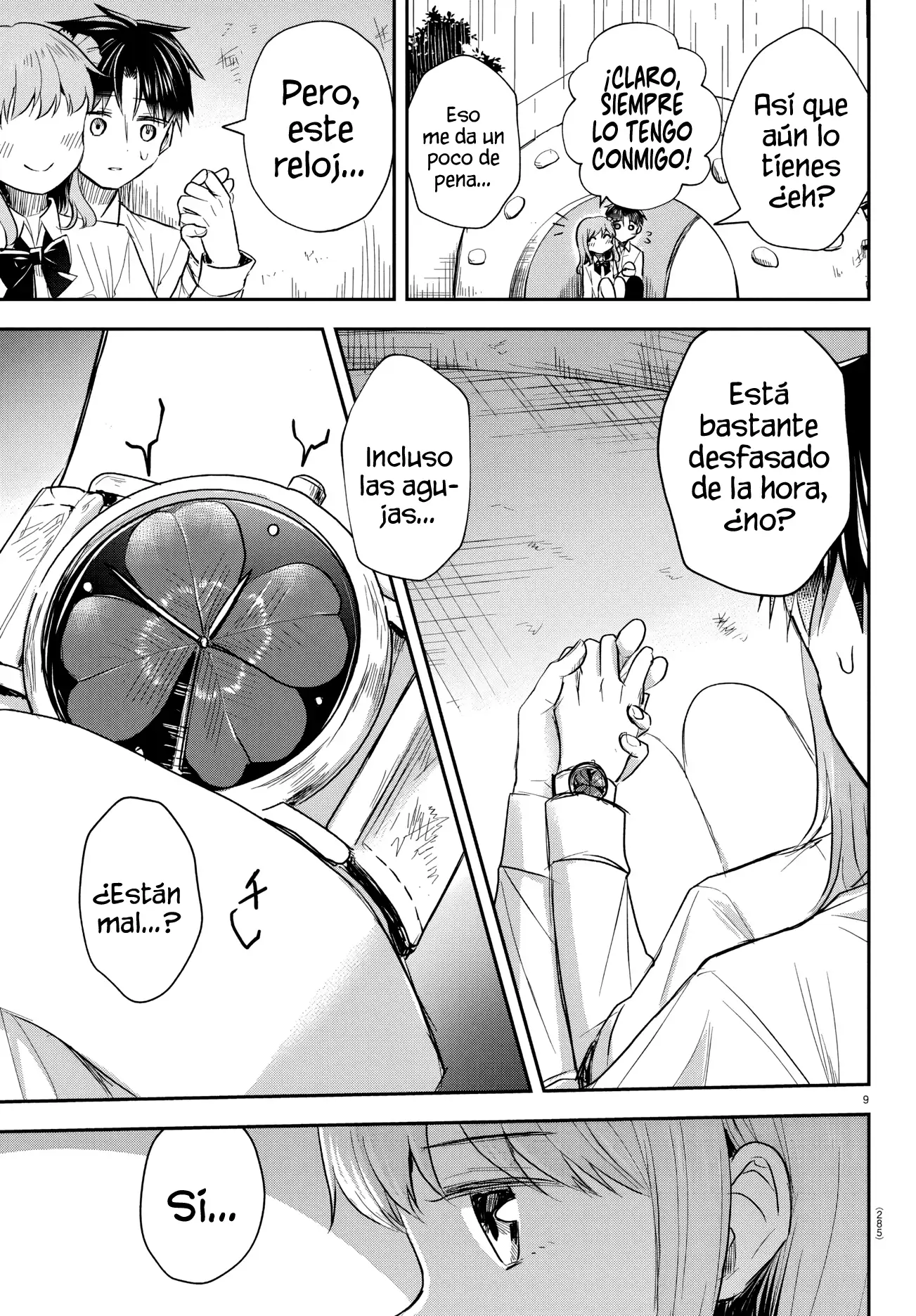 Read Tú eres como un trébol de cuatro hojas ES Manga Online