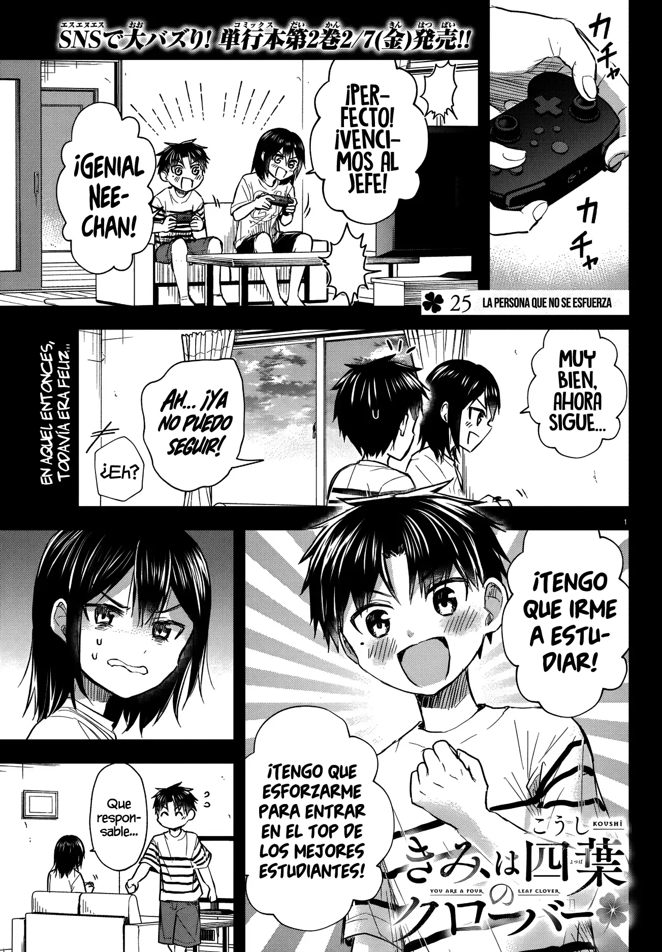 Read Tú eres como un trébol de cuatro hojas ES Manga Online
