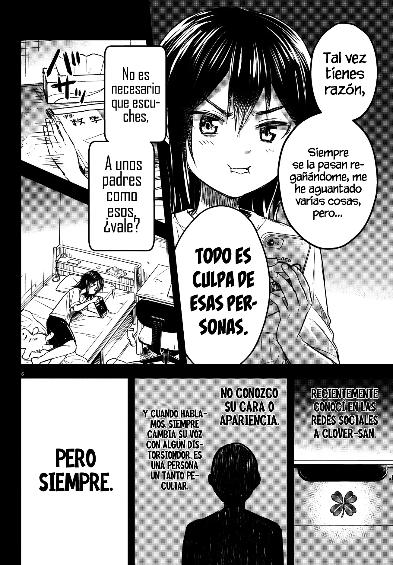 Read Tú eres como un trébol de cuatro hojas ES Manga Online