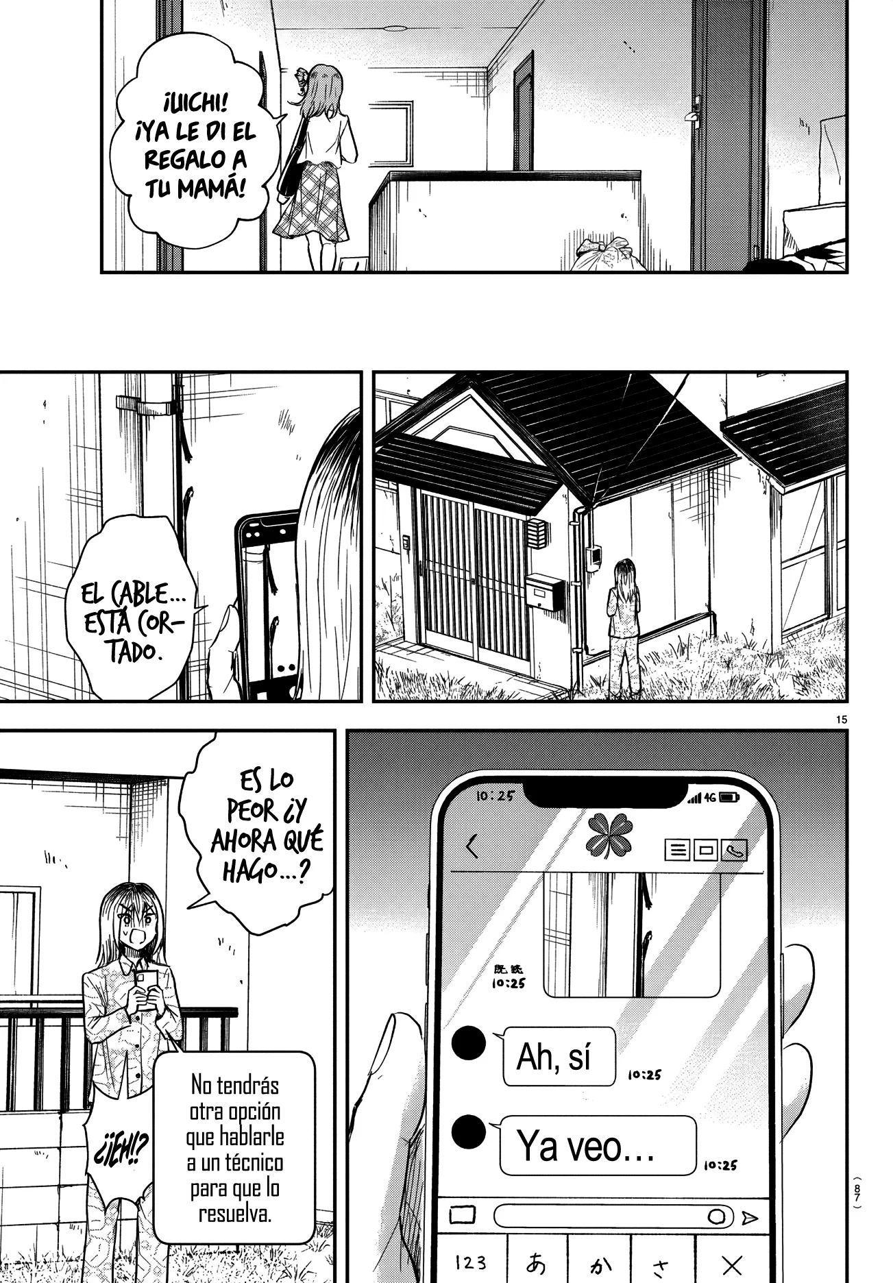 Read Tú eres como un trébol de cuatro hojas ES Manga Online