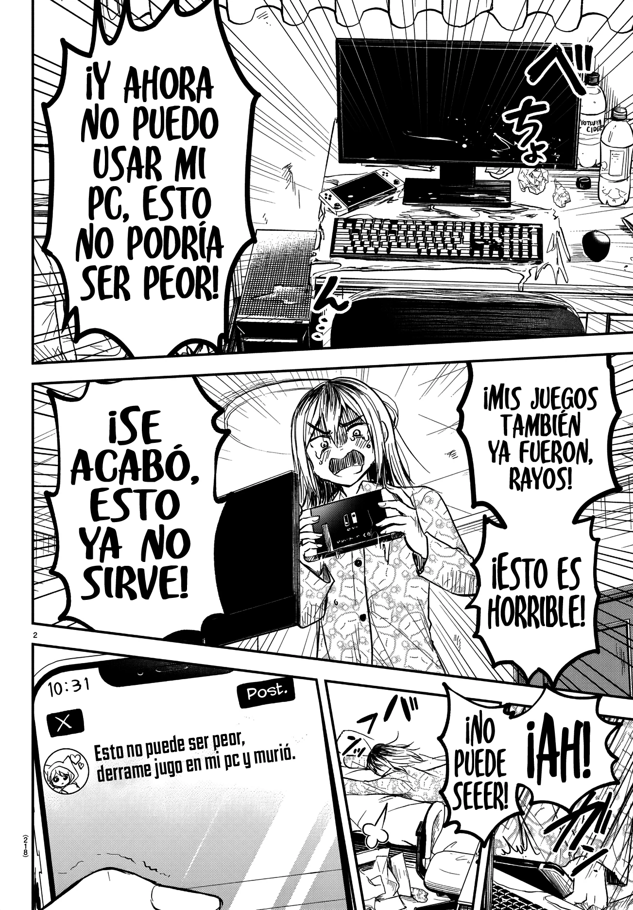 Read Tú eres como un trébol de cuatro hojas ES Manga Online