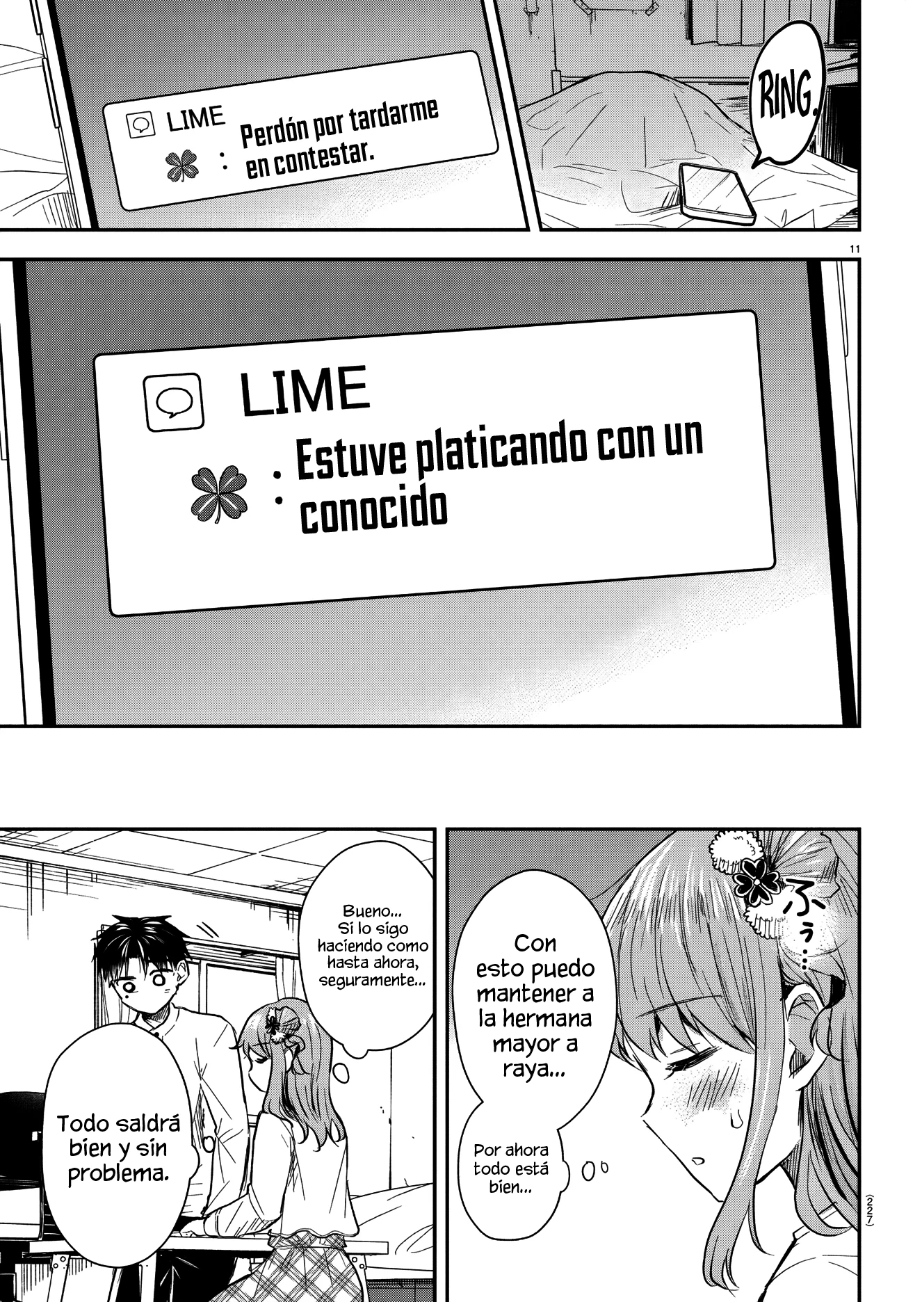 Read Tú eres como un trébol de cuatro hojas ES Manga Online