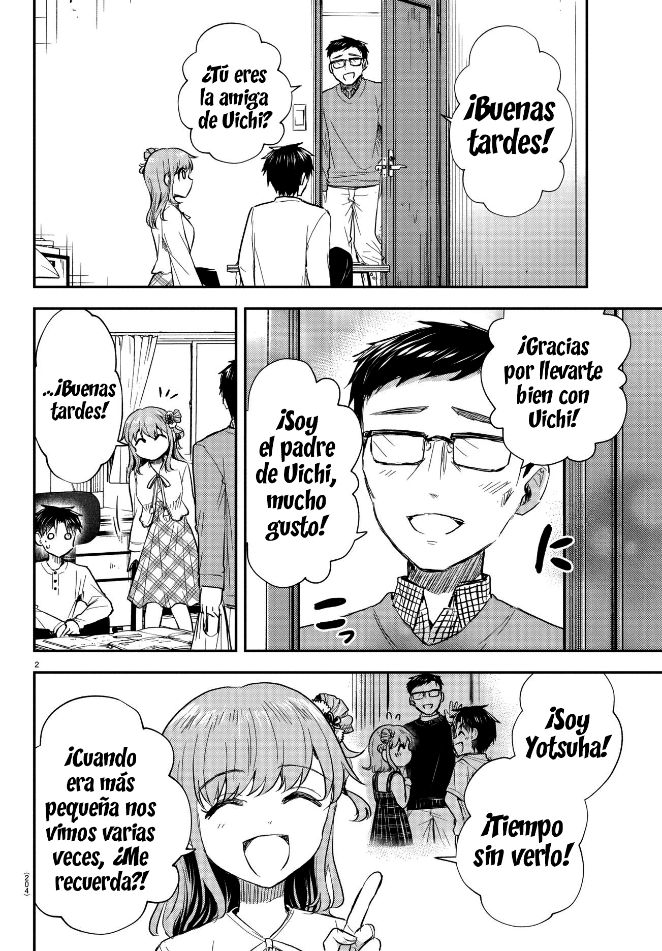 Read Tú eres como un trébol de cuatro hojas ES Manga Online