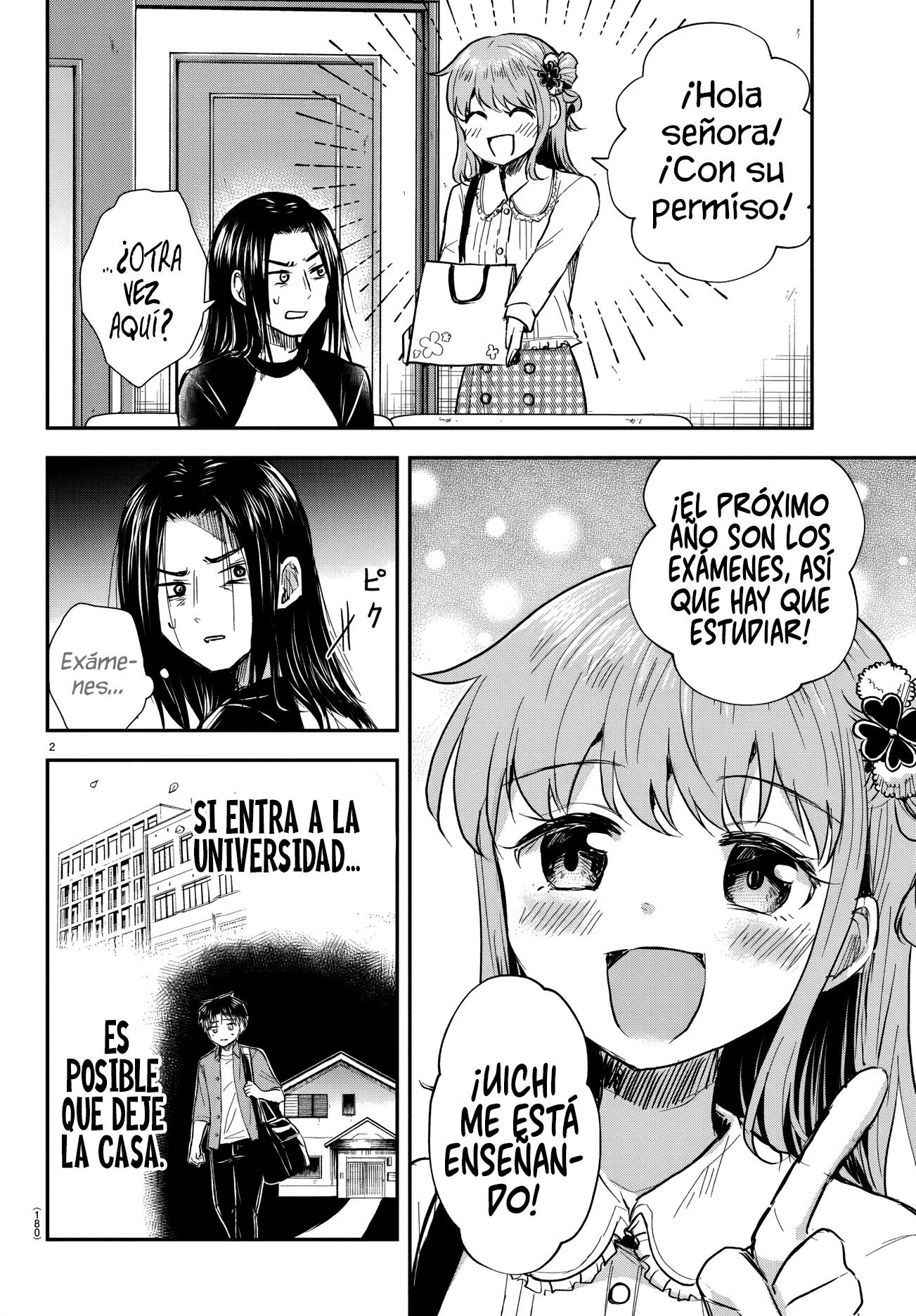 Read Tú eres como un trébol de cuatro hojas ES Manga Online