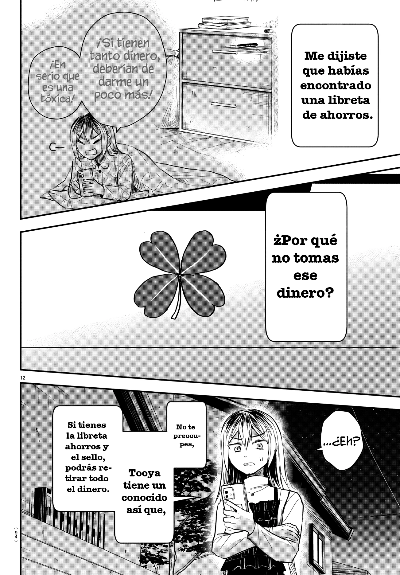 Read Tú eres como un trébol de cuatro hojas ES Manga Online